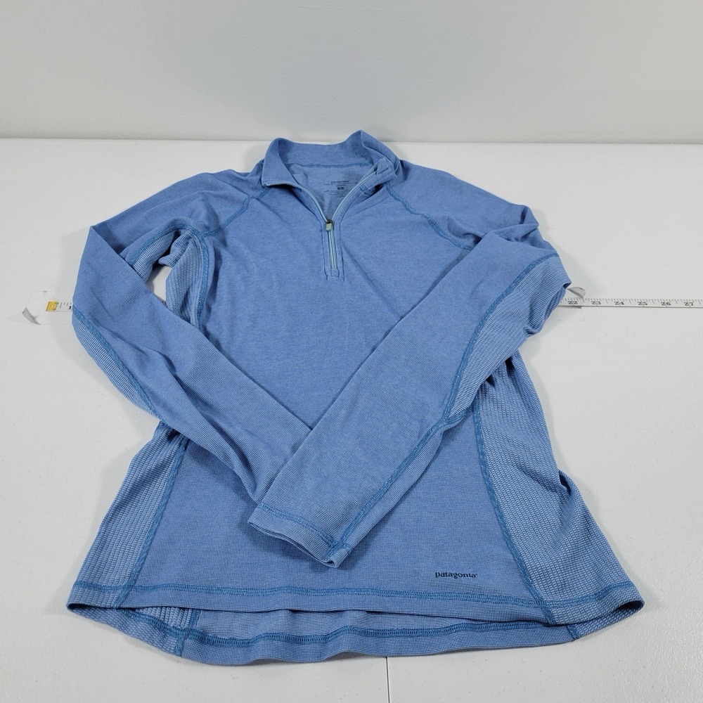 Patagonia Women's Quarter Zip Pullover Size Small Blue